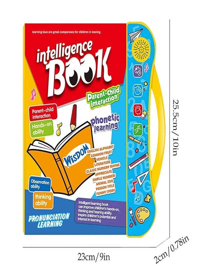 Qwick Click E-Book Musical 30 Activities Learning Book, Electronic Intelligent Book with All Learning Materials with Clear Voice with Touch Sensors for Kids | Multi Color - Image 2